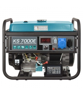 Générateur à essence 5,5 kW avec système AVR et démarrage électrique - Könner & Söhnen KS 7000E Générateur à essence 5,5 kW avec système AVR et démarrage électrique - Könner & Söhnen KS 7000E