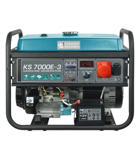 Générateur à essence 400V 5,5 kW avec démarrage électrique - Könner & Söhnen KS 7000E-3 Générateur à essence 400V 5,5 kW avec démarrage électrique - Könner & Söhnen KS 7000E-3