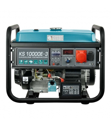 Générateur à essence 400V 8000W avec démarrage électrique - Könner & Söhnen KS 10000E-3