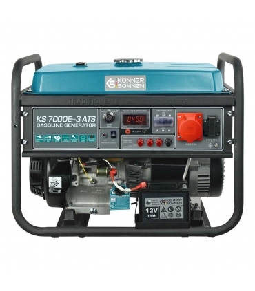 Générateur à essence 5500W avec démarrage automatique (ATS) - Könner & Söhnen KS 7000E-3 ATS