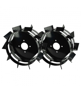Roues métalliques à crampons pour motoculteur Könner  Söhnen - KS MW40 Roues métalliques à crampons pour motoculteur Könner  Söhnen - KS MW40
