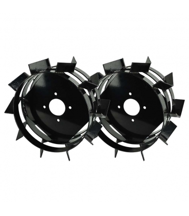 Roues métalliques à crampons pour motoculteur Könner  Söhnen - KS MW40