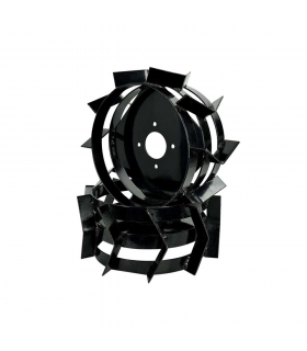 Roues métalliques à crampons pour motoculteur Könner  Söhnen - KS MW40 Roues métalliques à crampons pour motoculteur Könner  Söhnen - KS MW40