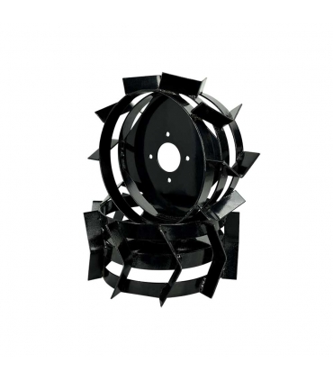 Roues métalliques à crampons pour motoculteur Könner  Söhnen - KS MW40