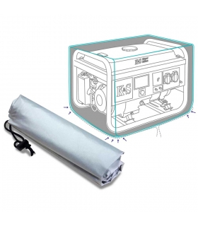 Housse de protection pour groupe électrogènes résistante aux Intempéries - Könner  Söhnen KS Cover 20 Housse de protection pour groupe électrogènes résistante aux Intempéries - Könner  Söhnen KS Cover 20