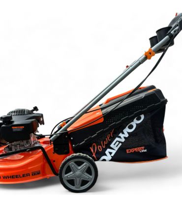 Tondeuse thermique autotractée 150cc 46cm coupe mulching DAEWOO DLM4600SP