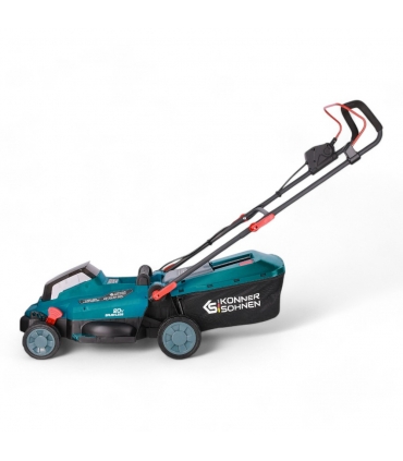 Tondeuse électrique sans fil, lame 33 cm, surface 100 et 250 m² - Könner  Söhnen KS 33LM-20V