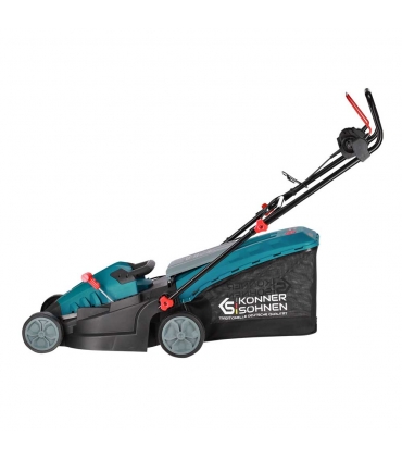 Tondeuse électrique 1400W, 38 cm de coupe, 3000 tr/min - Könner  Söhnen KS 38LM-BL
