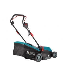 Tondeuse électrique à fil 1400W, 38 cm de coupe, idéale pour 250 m² - Könner  Söhnen KS 38LM Tondeuse électrique à fil 1400W, 38 cm de coupe, idéale pour 250 m² - Könner  Söhnen KS 38LM