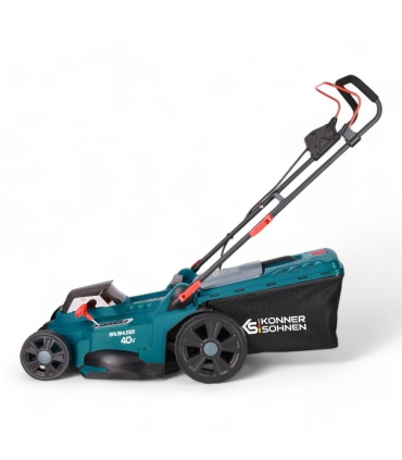 Tondeuse à batterie 40V, lame 43 cm, surface 300 à 500 m² - Könner  Söhnen KS 43LM-40V