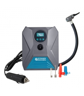 Compresseur automobile 120W, 25L/min, 10 bars, Câble de 3 mètres - Könner  Söhnen KS P10 Compresseur automobile 120W, 25L/min, 10 bars, Câble de 3 mètres - Könner  Söhnen KS P10