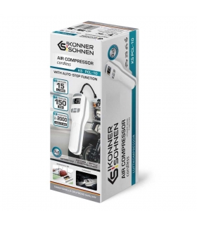 Compresseur d'air à batterie 10 bars, Manomètre digital - Könner  Söhnen KS PCL-10 Compresseur d'air à batterie 10 bars, Manomètre digital - Könner  Söhnen KS PCL-10