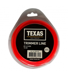 Fil professionnel étoile pour débroussailleuse 3mm, 15 mètres - TEXAS 5018-00 Fil professionnel étoile pour débroussailleuse 3mm, 15 mètres - TEXAS 5018-00