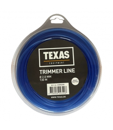 Bobine de fil rond pour débroussailleuse 130 m, largeur 2mm - TEXAS 62005200