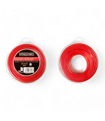 Fil renforcé pour débroussailleuse, forme ronde 3,3mm 46m - DUNSCH 7311330046R
