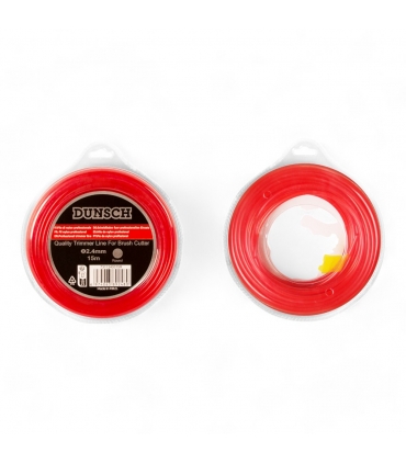 Fil robuste pour coupe-bordure de forme ronde 2,4mm 15m - DUNSCH 7311240015R