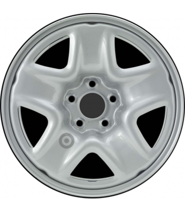 Jante tôle 17 pouces - 5 Trous - 7x17  5x114,3  ET50  AL67  argent