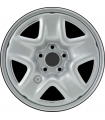 Jante tôle 17 pouces - 5 Trous - 7x17  5x114,3  ET50  AL67  argent