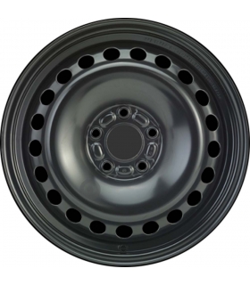 Jante tôle 16 pouces - 5 Trous - 6,5x16  5x108  ET52,5  AL63,3  noir