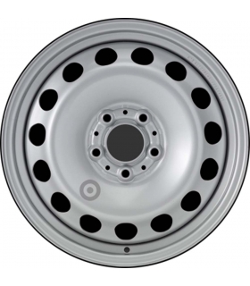 Jante tôle 17 pouces - 5 Trous - 7x17  5x120  ET47  AL72,5  argent