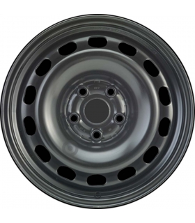 Jante tôle 16 pouces - 5 Trous - 7x16  5x112  ET37  AL57  noir