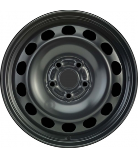 Jante tôle 16 pouces - 5 Trous - 6,5x16  5x112  ET50  AL57  noir