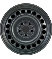 Jante tôle 16 pouces - 5 Trous - 7x16  5x112  ET37  AL66,5  noir
