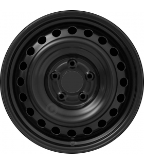 Jante tôle 16 pouces - 5 Trous - 7x16  5x108  ET44  AL65  noir