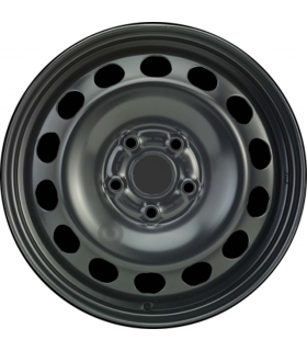 Jante tôle 16 pouces - 5 Trous - 6x16  5x112  ET50  AL57  noir