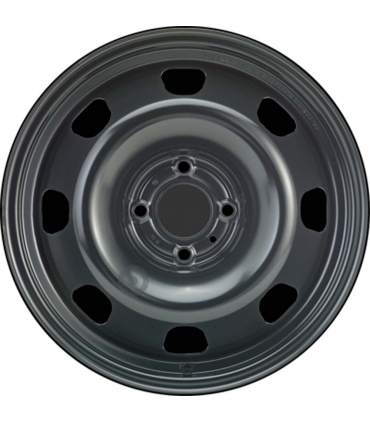 Jante tôle 16 pouces - 4 Trous - 6,5x16  4x108  ET31  AL65  noir