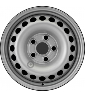 Jante tôle 16 pouces - 5 Trous - 6,5x16  5x120  ET51  AL65,1  argent