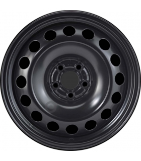 Jante tôle 16 pouces - 5 Trous - 6,5x16  5x100  ET42  AL57  noir