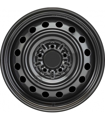 Jante tôle 16 pouces - 5 Trous - 6,5x16  5x114,3  ET38  AL67  noir