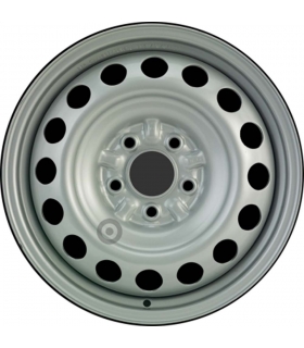 Jante tôle 16 pouces - 5 Trous - 6,5x16  5x114,3  ET50  AL67  argent