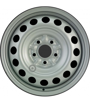 Jante tôle 16 pouces - 5 Trous - 6,5x16  5x114,3  ET50  AL67  argent