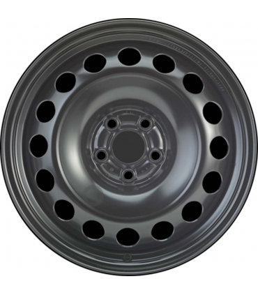 Jante tôle 16 pouces - 5 Trous - 6x16  5x100  ET31  AL57  noir