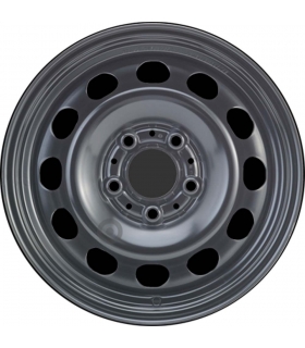 Jante tôle 16 pouces - 5 Trous - 7x16  5x120  ET44  AL72,5  noir