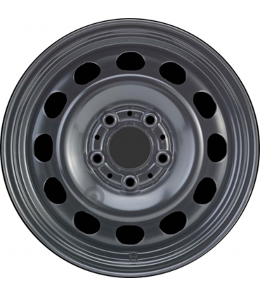 Jante tôle 16 pouces - 5 Trous - 7x16  5x120  ET44  AL72,5  noir