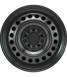 Jante tôle 16 pouces - 5 Trous - 6,5x16  5x114,3  ET50  AL64  noir