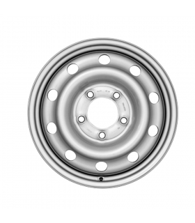 Jante tôle 16 pouces - 5 Trous - 6x16  5x130  ET66  AL89  argent