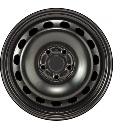 Jante tôle 16 pouces - 5 Trous - 6x16  5x112  ET40  AL57  noir