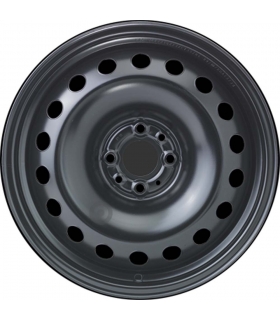 Jante tôle 16 pouces - 4 Trous - 7x16  4x98  ET39  AL58  noir