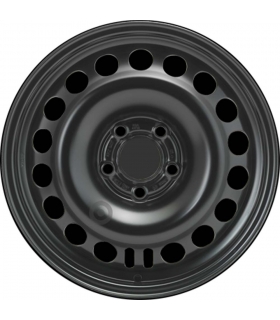 Jante tôle 16 pouces - 5 Trous - 6,5x16  5x110  ET36  AL65  noir
