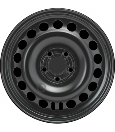 Jante tôle 16 pouces - 5 Trous - 6,5x16  5x110  ET36  AL65  noir