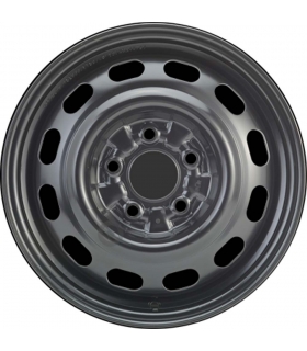 Jante tôle 15 pouces - 5 Trous - 6x15  5x114,3  ET50  AL67  noir