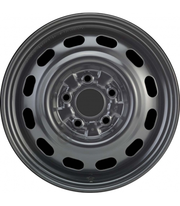 Jante tôle 15 pouces - 5 Trous - 6x15  5x114,3  ET50  AL67  noir