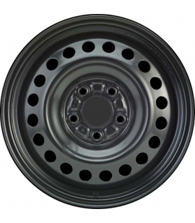 Jante tôle 16 pouces - 5 Trous - 6,5x16  5x114,3  ET46  AL67  noir