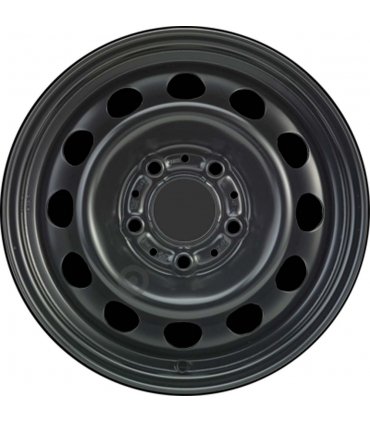 Jante tôle 15 pouces - 5 Trous - 6,5x15  5x120  ET42  AL72,5  noir