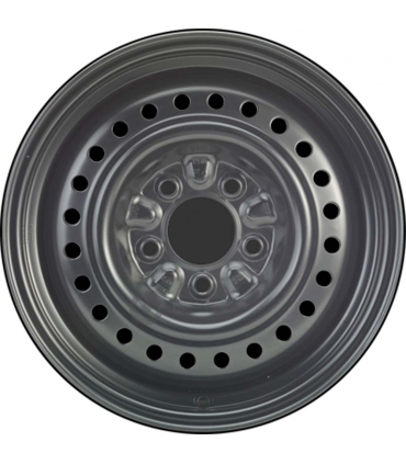 Jante tôle 15 pouces - 5 Trous - 6,5x15  5x114,3  ET40  AL71,5  noir