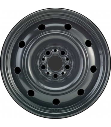 Jante tôle 15 pouces - 5 Trous - 6,5x15  5x98  ET31  AL58  noir
